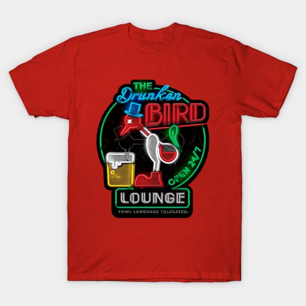 Drunken Bird Lounge T-Shirt by GScheetz252382